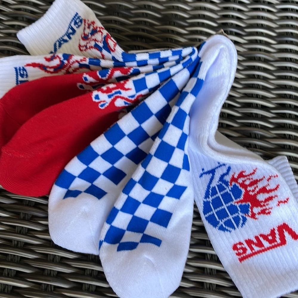 • VANS “Off The Wall” Men’s socks ( 2 pairs socks set ) - Picture 10 of 12